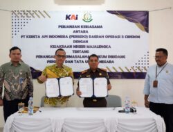 KAI Daop 3 Cirebon dan Kejari Majalengka Jalin Kerja Sama untuk Perkuat Penanganan Hukum dan Pengamanan Aset